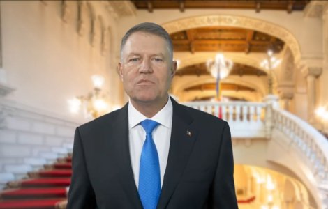 Iohannis, mesaj de Anul Nou: Sa construim impreuna Romania normala/ VI