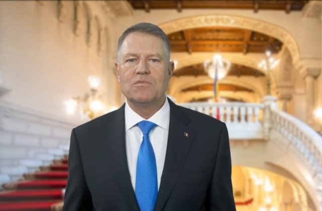 Iohannis: Am deplina incredere ca in acest nou an vom ramane insufletiti de visul nostru pentru o Romanie mai buna/ VIDEO