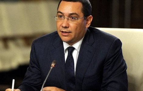 Ponta: Un singur partid PNL sau PSD care sa detina toata Puterea este o mare greseala
