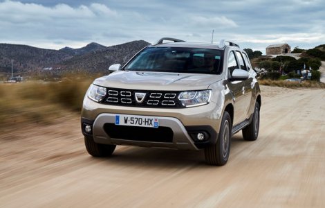 Dacia Duster, locul trei in topul celor mai inmatriculate modele in It
