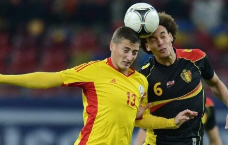 Victorie mare pentru tricolori: Romania - Belgia 2-1