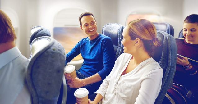  Top  9 reguli de eticheta de respectat in avion