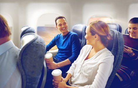  Top  9 reguli de eticheta de respectat in avion