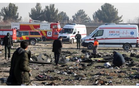 Avion de pasageri doborat langa Teheran: Victimele ucrainene au fost r