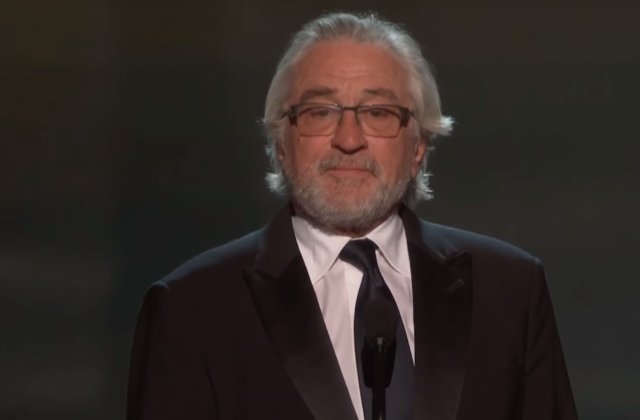 Robert de Niro recompensat pentru intrega cariera in cadrul SAG Awards / VIDEO
