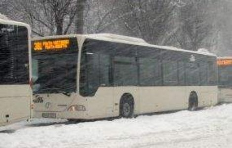 RATB si-a pregatit parcul auto pentru iarna