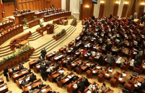 Plen reunit marti pentru mesajul lui Ponta