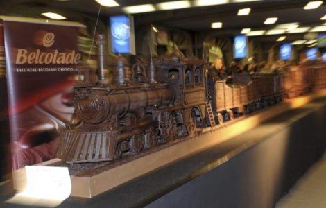 Un tren din ciocolata a stabilit un nou record mondial