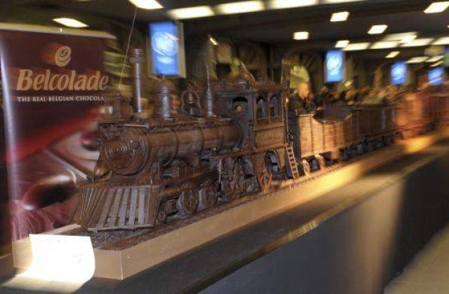 Un tren din ciocolata a stabilit un nou record mondial