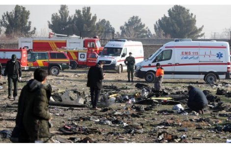 Iranul confirma ca au fost trase doua rachete asupra avionului ucraine