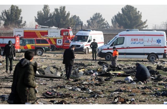 Iranul confirma ca au fost trase doua rachete asupra avionului ucrainean doborat