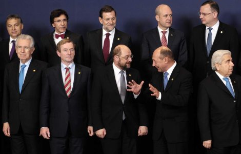 Basescu, la iesirea de la Consiliu: Cred ca pana la urma vom gasi solutie