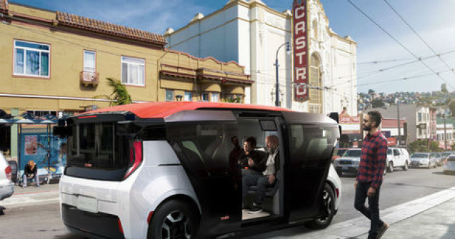 Detalii despre vehiculul autonom Cruise Origin