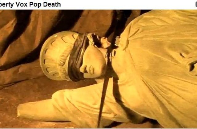 VIDEO: "Moarte Americii": Statuia Libertatii distrusa pe internet!