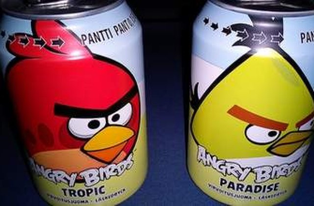 Bautura Angry Birds bate vanzarile Coca-Cola si Pepsi in Finlanda