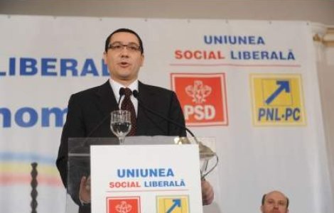Ponta: Basescu stie sa vanda partea plina a paharului sa nu se vada cea goala