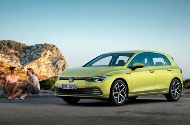 Preturi Volkswagen Golf 8 in Romania: hatchback-ul compact pleaca de la 19.000 de euro