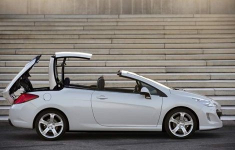 Modelul decapotabil Peugeot 308 CC, disponibil si in Romania