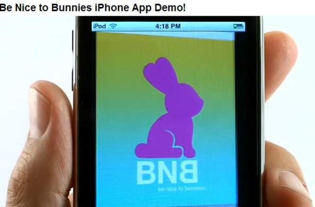 &#39;Fii dragut cu iepurasii&#39;: Aplicatie iPhone care salveaza animalele