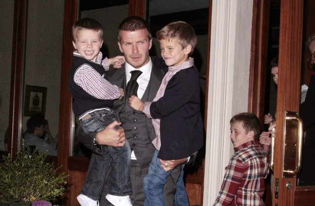 Beckham si-a botezat fiul dupa Tom Cruise