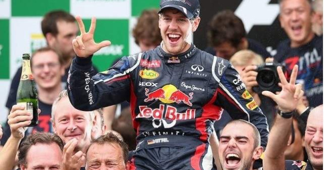 Formula 1: Vettel, campion mondial pentru a treia oara consecutiv