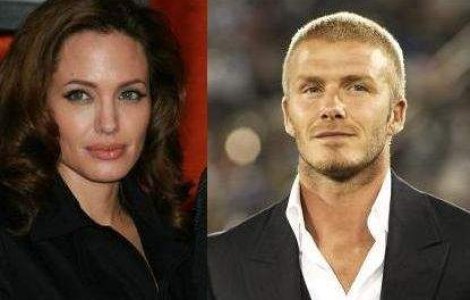 David Beckham: Nu voi poza alaturi de Angelina Jolie