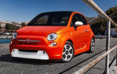 Fiat prezinta la Los Angeles prima versiune electrica a compactului 500