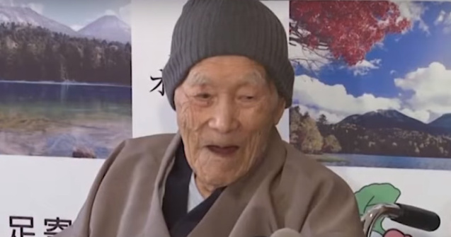 Cel mai varstnic barbat din lume este un japonez de 112 ani /VIDEO