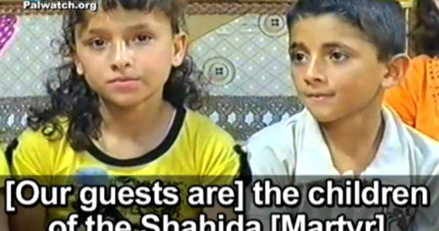 &#39;Mama-bomba&#39; devine eroina in ochii copiilor palestinieni