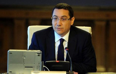 Ponta vrea in viitorul Guvern un minister destinat marilor proiecte de infrastructura