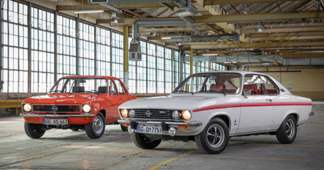 Dubla aniversare in familia Opel: Manta si Ascona implinesc 50 de ani
