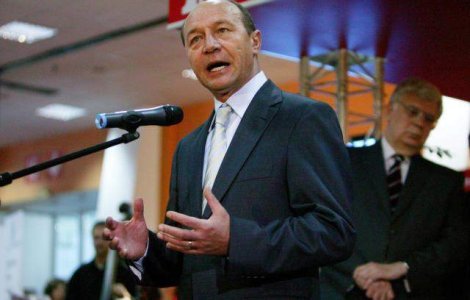 Basescu, huiduit la Tusnad
