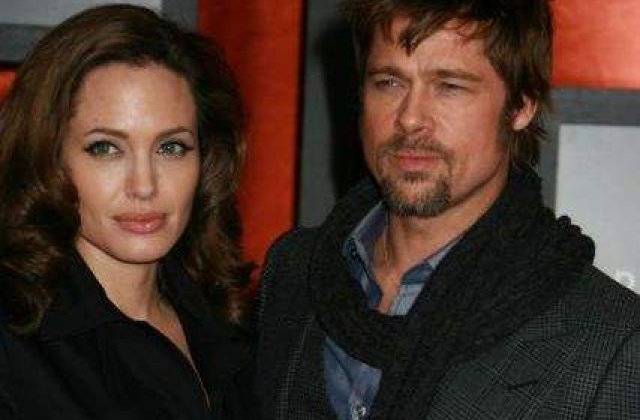Brad vrea sa fuga de Angelina