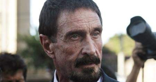 John McAfee a fost arestat in Guatemala