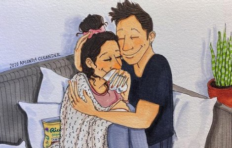  Top  Dragoste si arta: 10+ ilustratii care arata ce inseamna iubirea adevarata