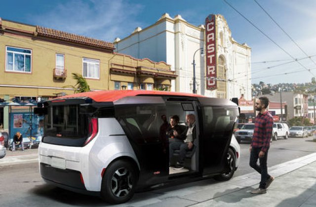General Motors a primit licenta pentru teste cu masini autonome pe drumurile publice: prototipul Cruise Origin va fi testat in California