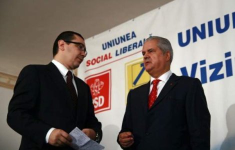 Ponta: Ii multumesc lui Adrian Nastase, care a crezut ca PSD isi poate reveni dupa 2009
