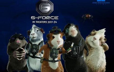 Rozatoarele G-Force conduc box-office-ul american