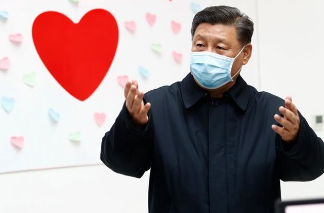 Presedintele Chinei viziteaza regiunea din care a pornit epidemia de coronavirus