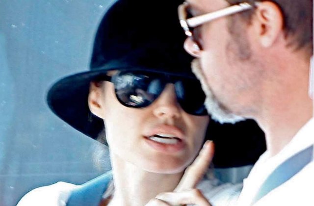 Brad si Angelina, cearta la McDonalds