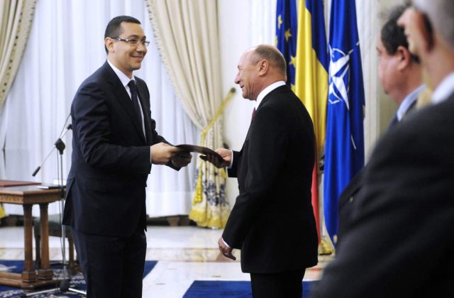 Basescu, declaratii la 12:00: Ponta, desemnat premier? Procedura de numire a Guvernului