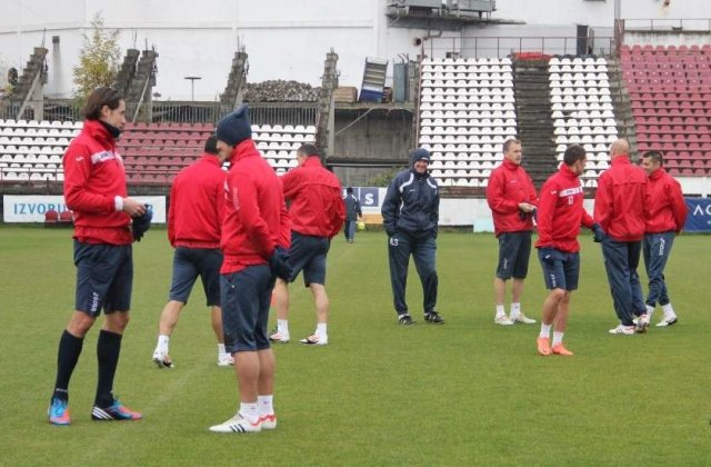 CFR Cluj: Cinci jucatori, pe lista neaga a lui Paulo Sergio