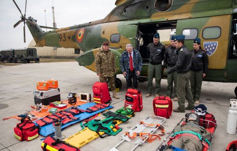 Armata intra in actiune: medici militari trimisi la frontiera