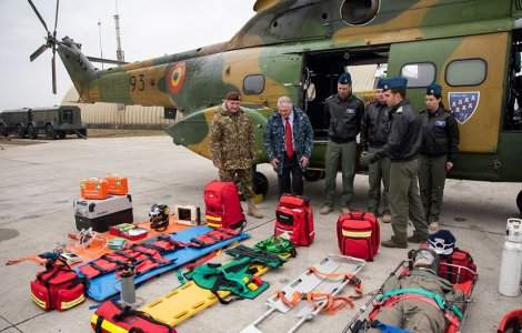 Armata intra in actiune: medici militari trimisi la frontiera