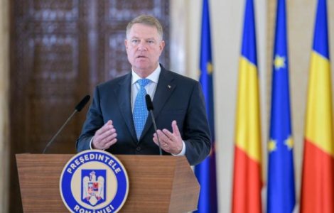 Stare de urgenta in Romania: Klaus Iohannis face declaratii la ora 15