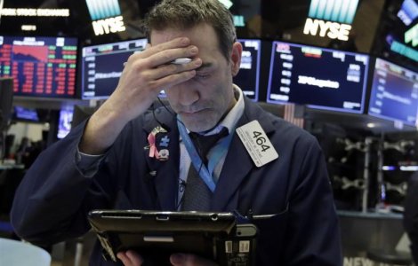 Bursa de pe Wall Street a fost suspendata din cauza caderii bruste