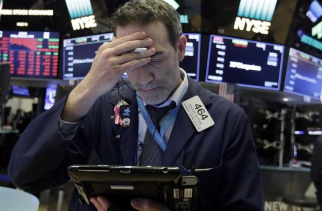 Bursa de pe Wall Street a fost suspendata din cauza caderii bruste