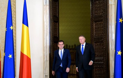 Klaus Iohannis se intalneste astazi cu Ludovic Orban prin videoconferinta