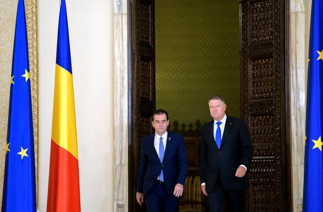 Klaus Iohannis se intalneste astazi cu Ludovic Orban si cu ministrii prin videoconferinta