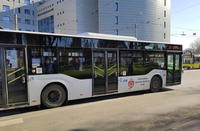 Restrictii severe la Iasi: transportul public, limitat doar la cateva ore pe zi